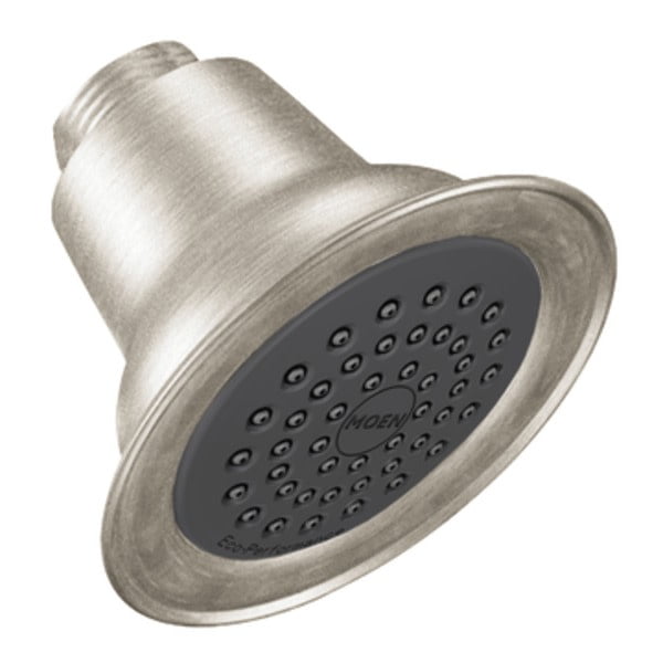 Classic Brushed Nickel Moen 5263CBN Commercial M-Dura Vandal-Resistant Showerhead 2.5-gpm Classic Brushed Nickel Moen 5263CBN Commercial M-Dura Vandal-Resistant Showerhead 2.5-gpm